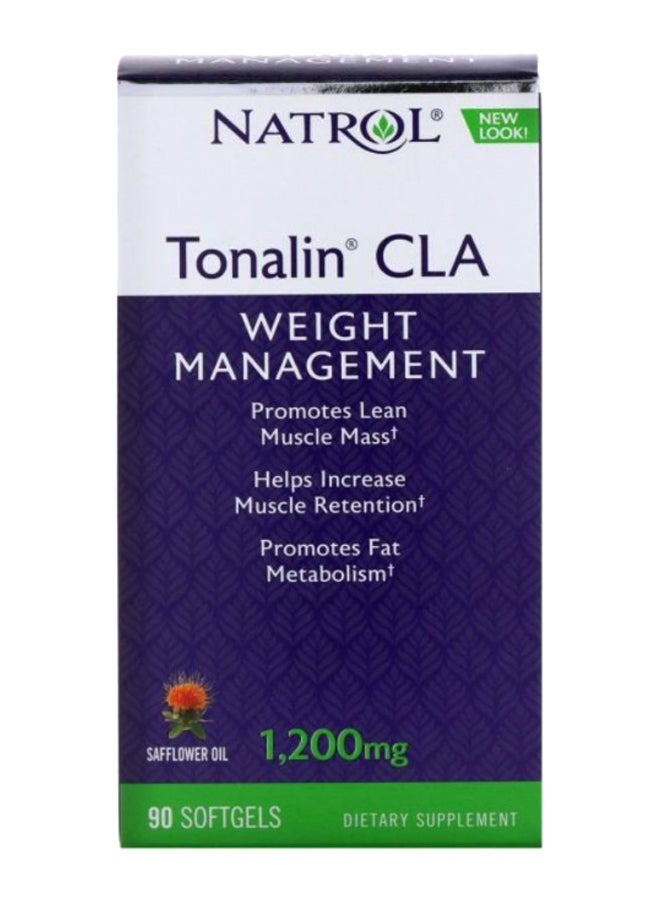 مكمل غذائي تونالين CLA يحتوي على 90 كبسولة هلامية - Image 3