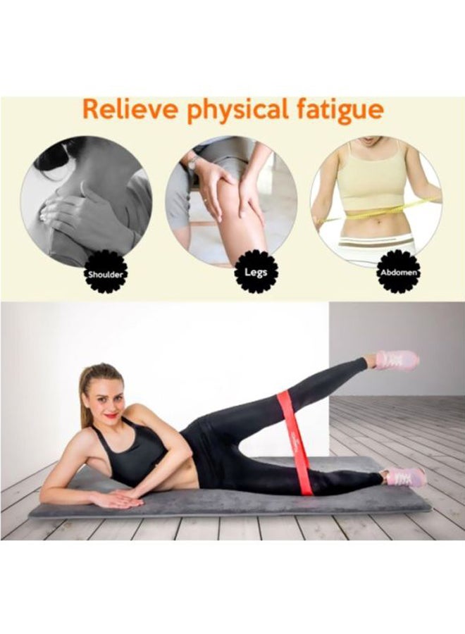 TOMSHOO 4-Piece Latex Exercise Band Set 20inch  - Image 3