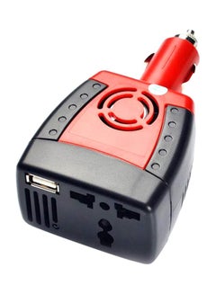 3-Pin Electric Car Charger Converter Black/Red