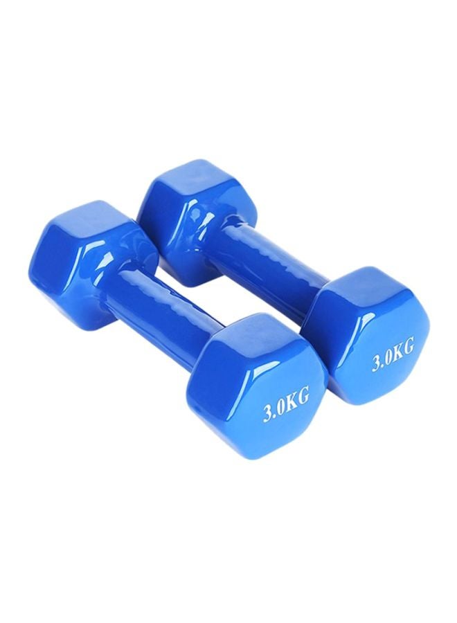 بودي لاين طقم أثقال دامبل من قطعتين 2x3كيلوجرام