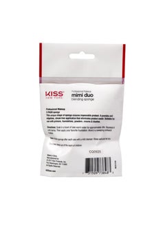 KISS 2-Piece Professional Make Up Sponge Set Yellow & pink  - Image 3