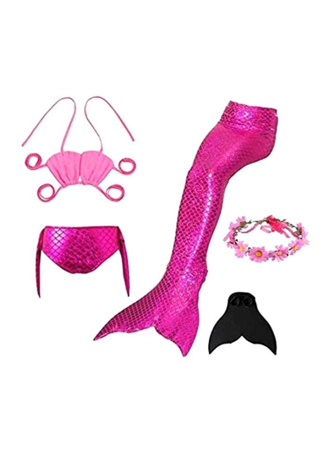 J&J 5-Piece Mermaid Swimming Suit Set  - Image 2