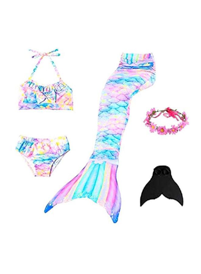 J&J 5-Piece Mermaid Swimming Suit Set  - Image 1