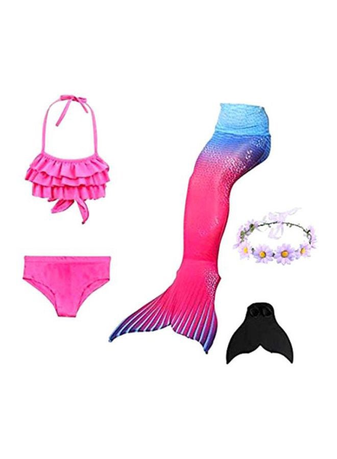 J&J 5-Piece Mermaid Swimming Suit Set  - Image 2