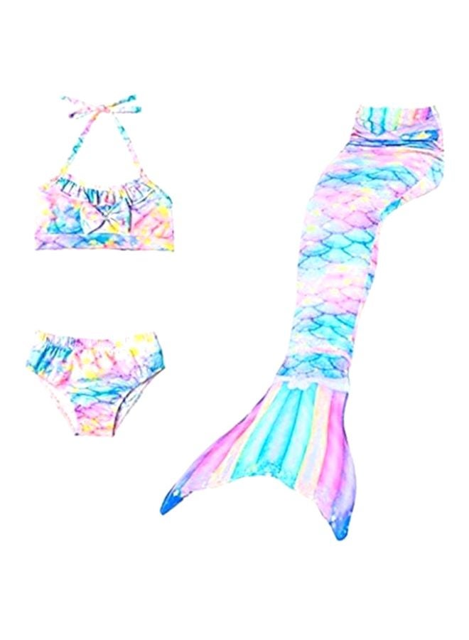 J&J 3-Piece Mermaid Bathing Swimsuit Set  - Image 2