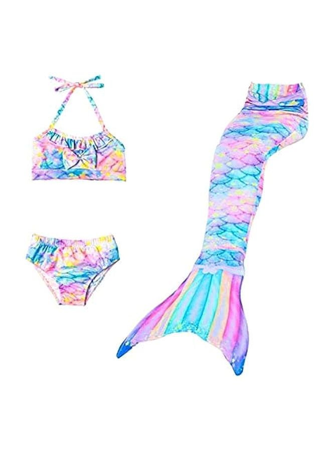 J&J 3-Piece Mermaid Bathing Swimsuit Set  - Image 1