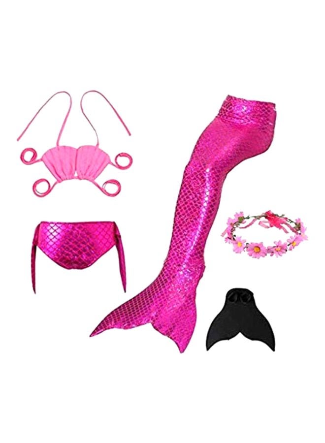 J&J 5-Piece Mermaid Swimming Suit Set - Image 2