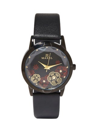 Girls' Water Resistant Analog Watch MX478 - 32 mm - Black - v1599897852/N40112258A_1