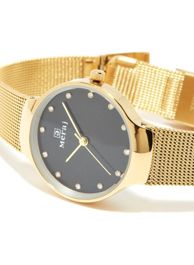 Women's Water Resistant Analog Watch MJ516 - 34 mm - Gold - v1599897860/N40112296A_3