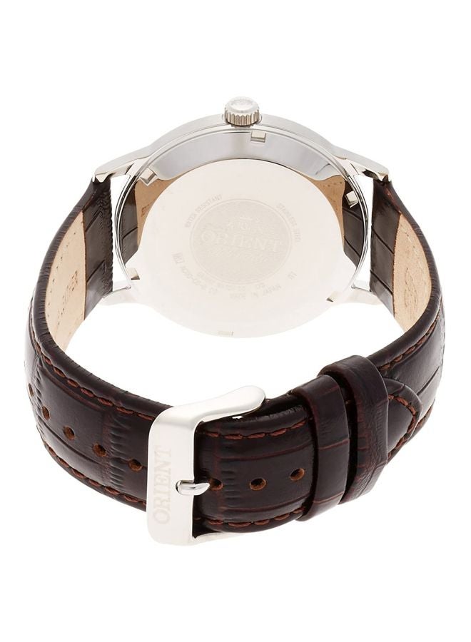 ORIENT Men's Water Resistant Analog Watch OW-SAC00005 - 41 mm - Brown - Image 2