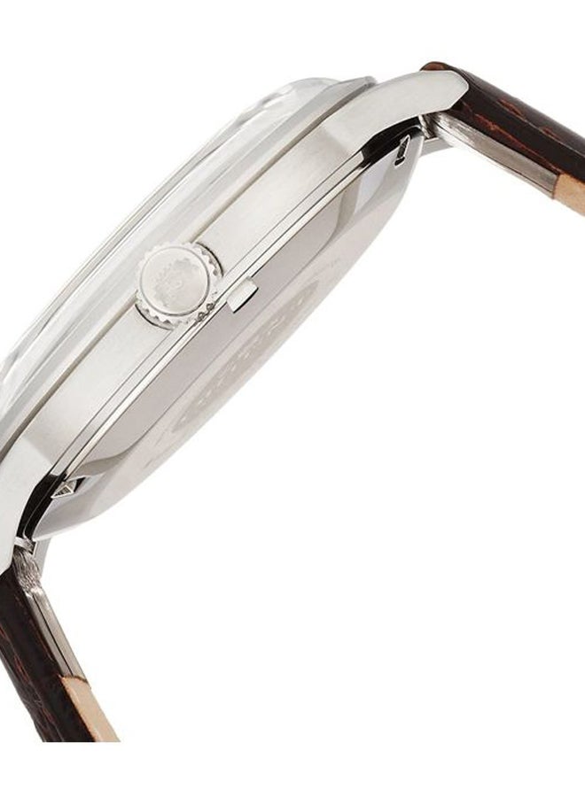 ORIENT Men's Water Resistant Analog Watch OW-SAC00005 - 41 mm - Brown - Image 3