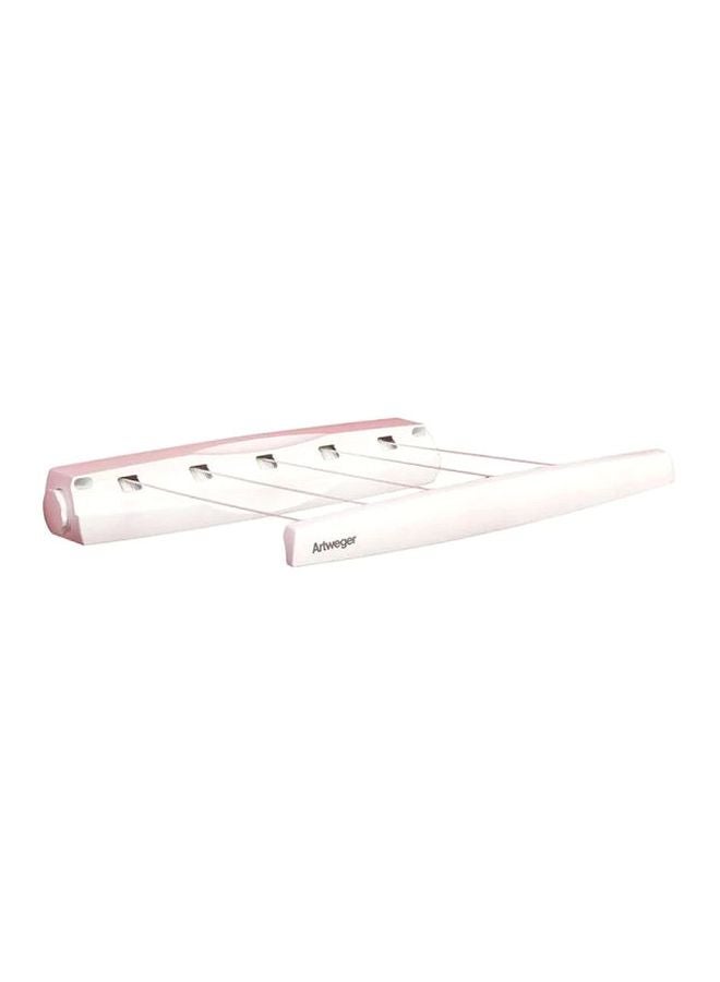 Artweger Juwel Rolldry Clothes, Extendible Wall Dryer, Drying Length 21M, Width 120 Cm, Retractable Roll Clothesline, Durable Strings, Indoor And Outdoor Washing Line- 40142 White 43cm  - Image 1