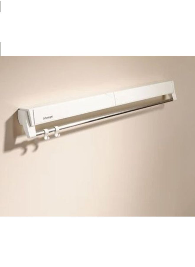 Artweger - Juwel Artdry Extendable Wall-Mounted Tumble Dryer, 80Cm Width, Space-Saving Design, Durable Plastic-Coated Steel, Ideal For Indoor/Outdoor Use, White- 40139 White 80cm - Image 1