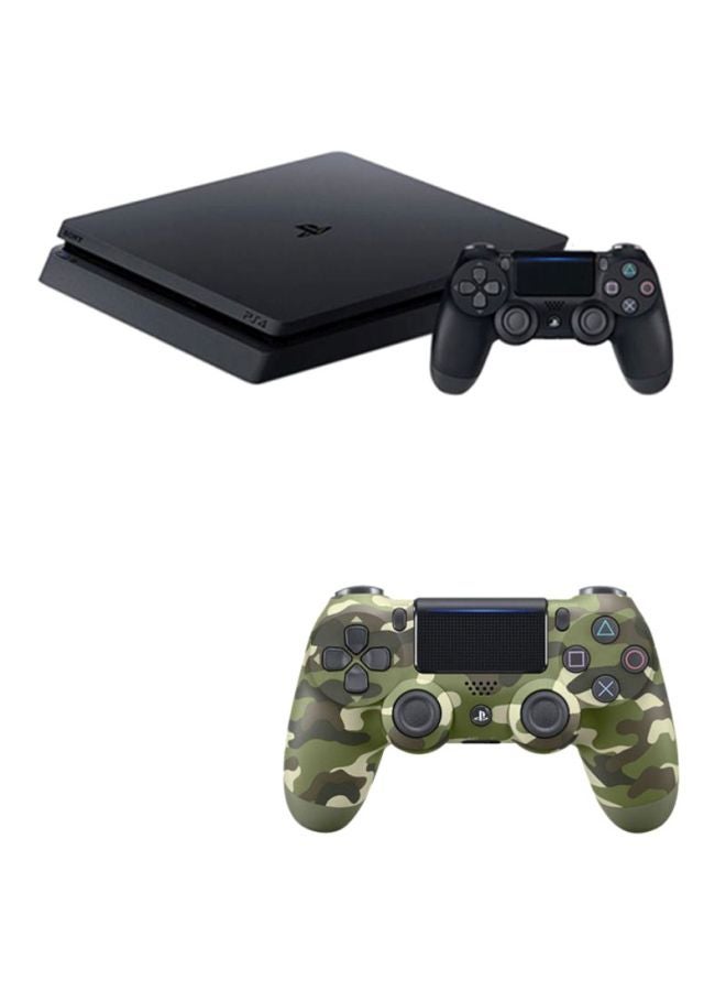 Bethesda PlayStation 4 Slim 1TB Console With 2 Controllers - PlayStation 4 (PS4)  - Image 1