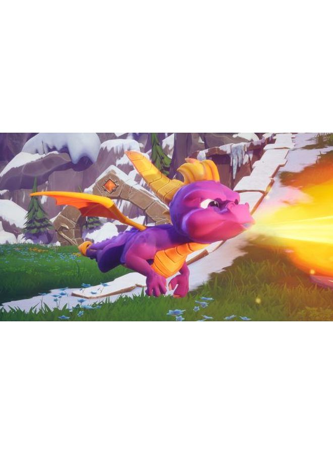 لعبة الفيديو "Spyro Reignited Trilogy" (إصدار عالمي) مع ذراع تحكم لاسلكي دوال شوك 4 - الأكشن والتصويب - بلاي ستيشن 4 (PS4) - v1599901911/N28957692A_10