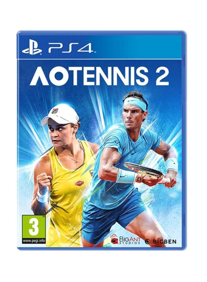 BIGBEN AO Tennis 2 (Intl Version) - PlayStation 4 (PS4)  - Image 1