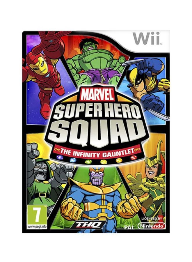 THQ - Marvel Super Hero Squad: The Infinity Gauntlet (Intl Version) - Fighting - Nintendo Wii - Image 1