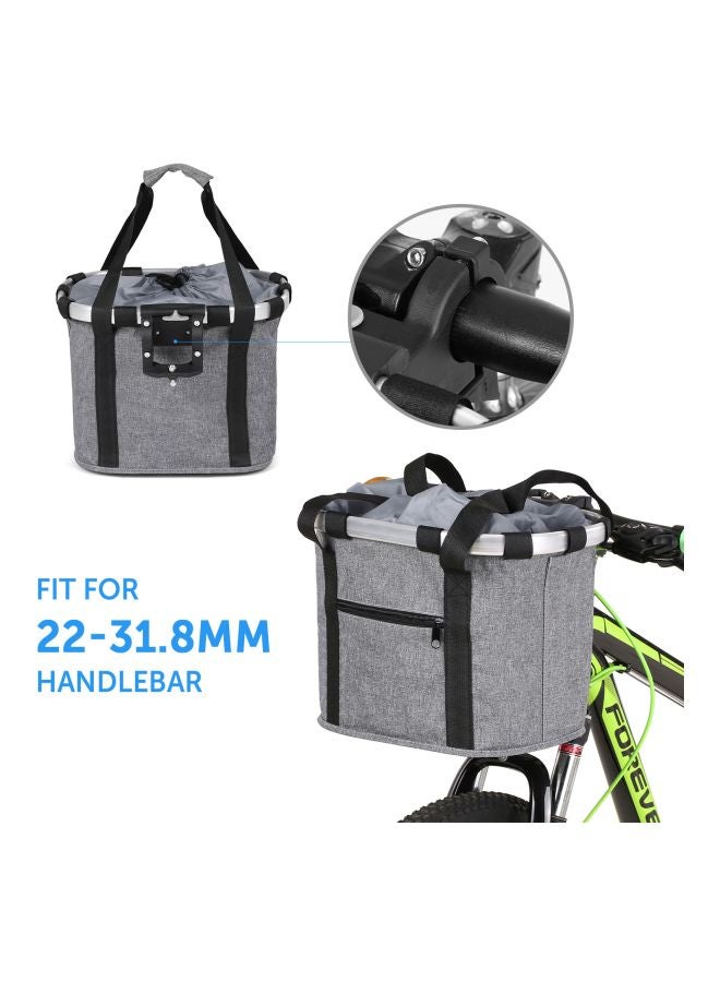 docooler Detachable Front Pet Carrier Basket Grey 36x5x28cm - Image 2