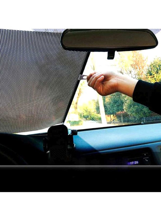 موب غطاء قابل للسحب لنافذة السيارة الأمامية للحماية من أشعة الشمس - Image 2