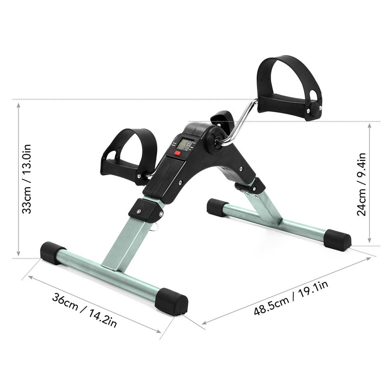Generic - Folding Fitness Pedal Stepper Exercise Machine 39.0x35.0x18.0cm 39.0x35.0x18.0cm - Image 1