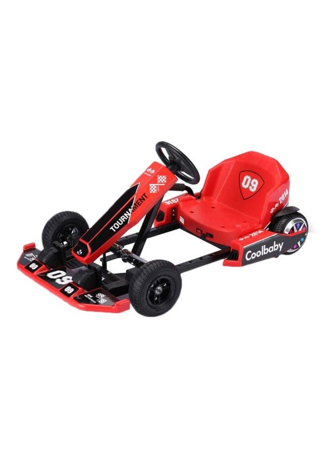Cool Baby Crazy Drift Go Electric Ride-On Cart Red 105x34x80cm - Image 1