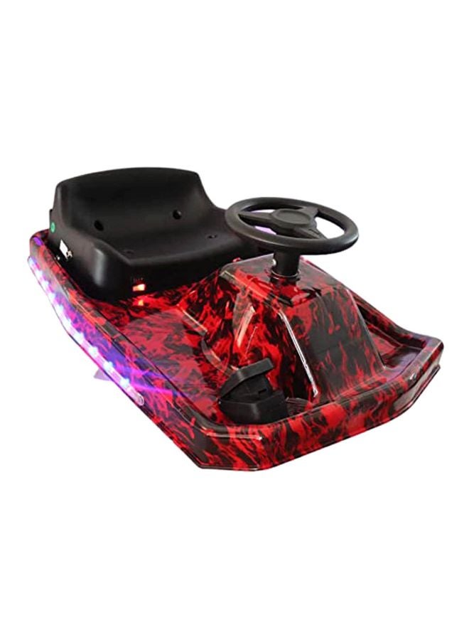 كول بيبي سكوتر درفت كريزي كارت كهربائي دوار بزاوية 360 درجة متعدد الألوان - Image 1