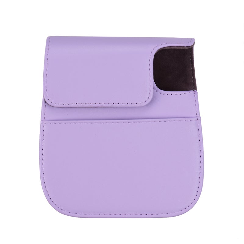 Generic Instant Portable Camera Bag With Shoulder Strap Purple  - Image 4