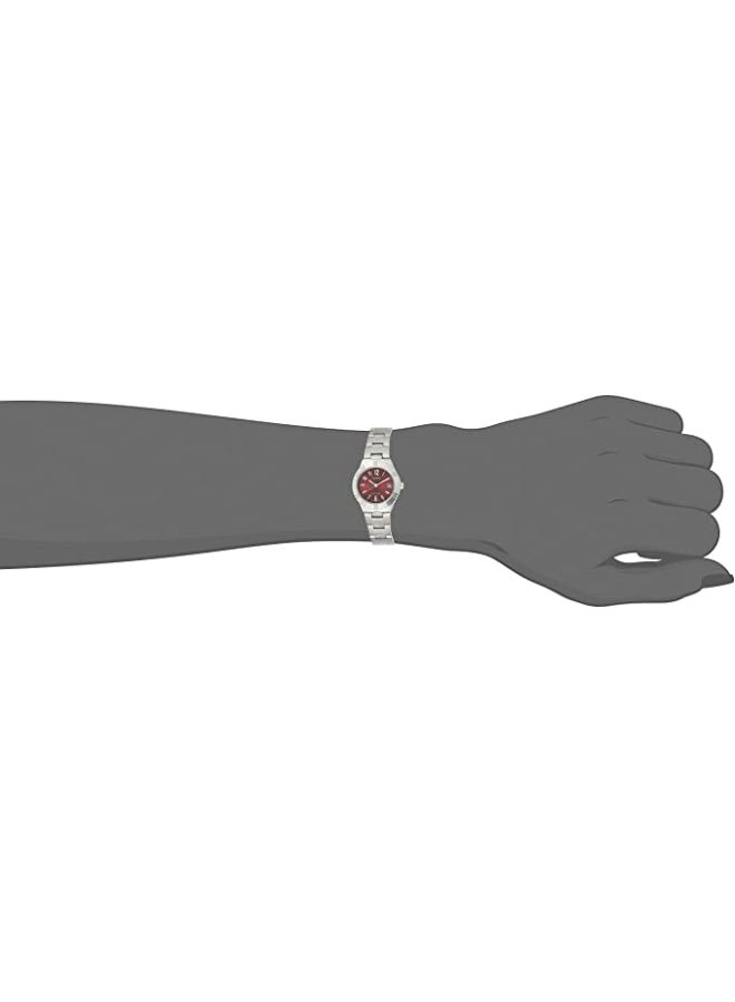 CASIO Women's Enticer Analog Watch LTP-1241D-4A2DF - 33 mm - Silver  - Image 4