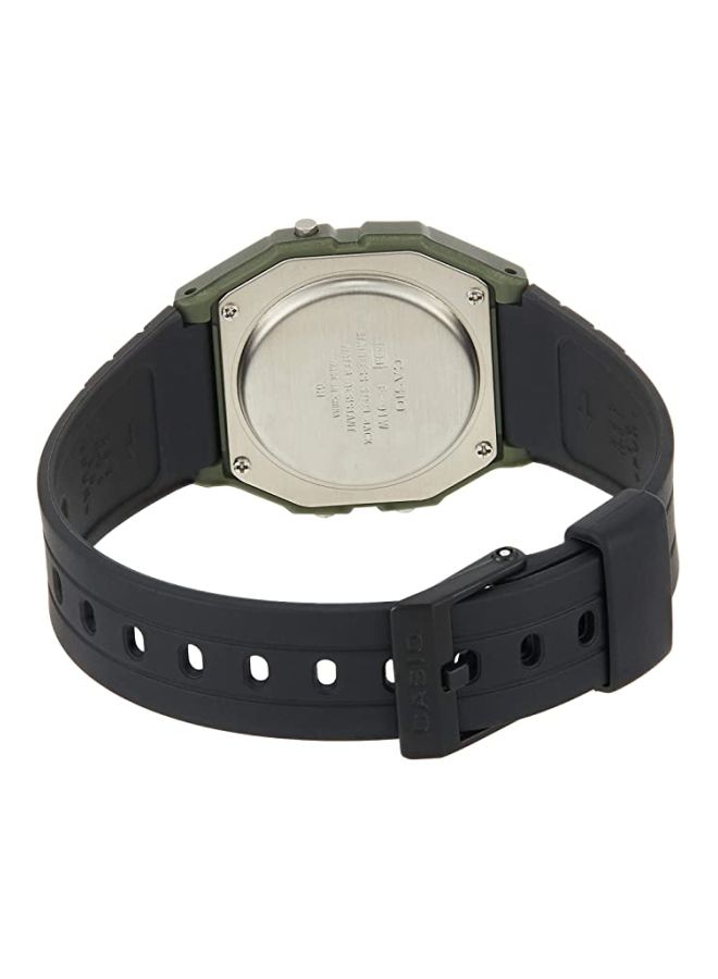 CASIO - Men's Water Resistant Digital Watch F-91WM-3AEF - 35 mm - Black - Image 1