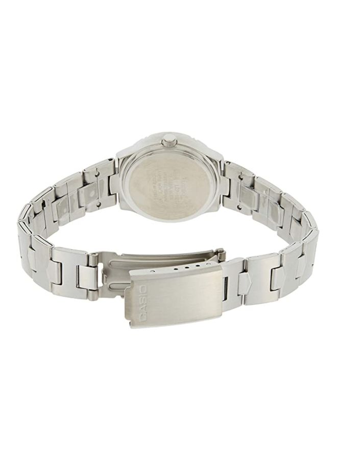 CASIO Women's Enticer Analog Watch LTP-1241D-4A2DF - 33 mm - Silver  - Image 2