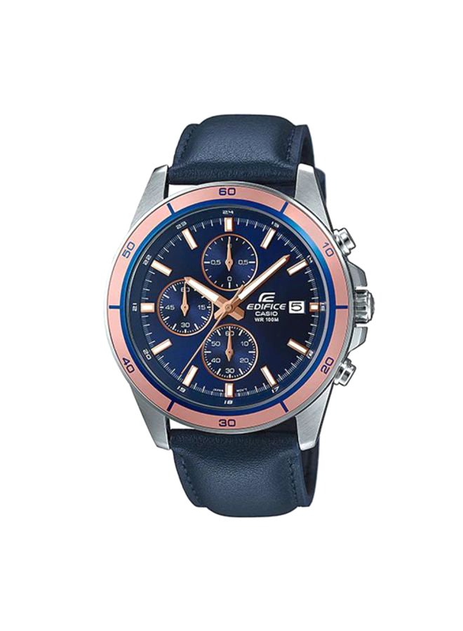 CASIO Men's Edifice Chronograph Watch EFR-526L-2A - 44 mm - Blue - Image 1
