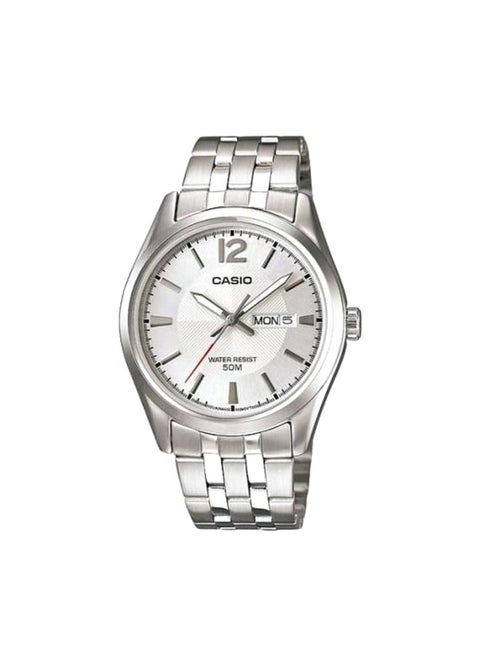 Men's Enticer Analog Watch MTP-1335D-7A - 38 mm - Silver