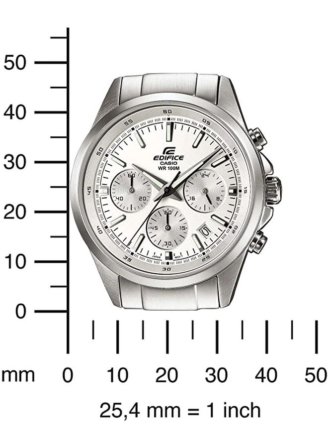 كاسيو ساعة يد إيديفايس كرونوغراف طراز EFR-527D-7AVUEF men - Image 4