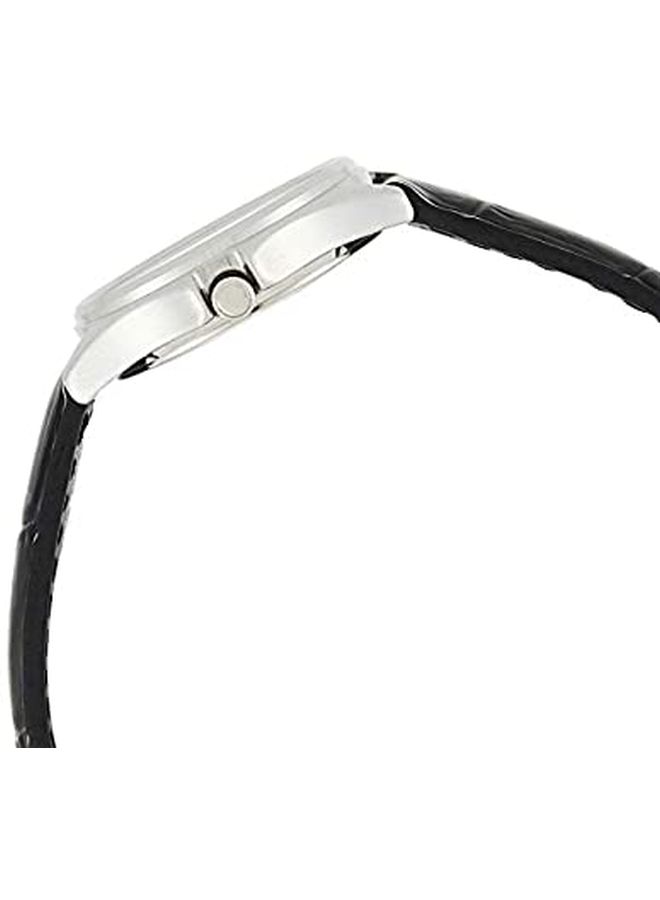 كاسيو ساعة يد إنتايسر بعقارب طراز LTP-1183E-7A - مقاس 32 مم - لون أسود للنساء - Image 3