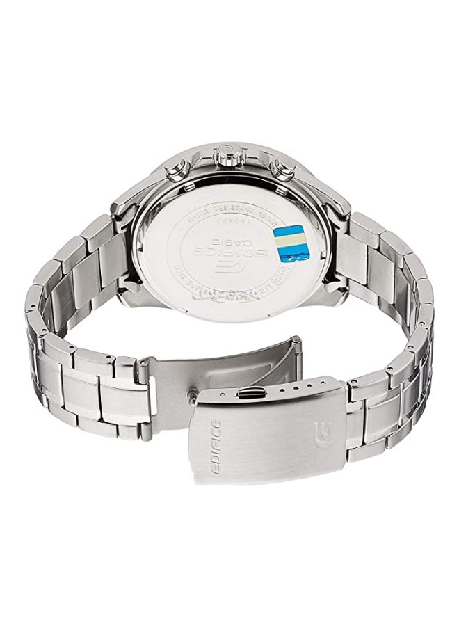 CASIO - Men's Edifice Chronograph Watch EFR-552D-1A2VUEF - 53 mm - Silver - Image 1