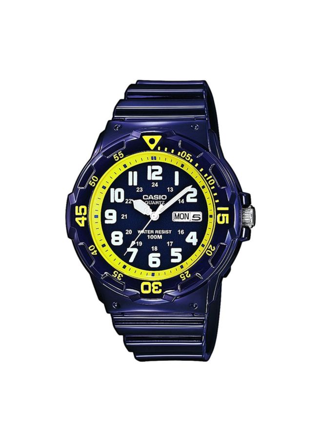 كاسيو ساعة يد بعقارب مقاومة للماء طراز MRW-200HC-2BVEF للرجال - Image 1
