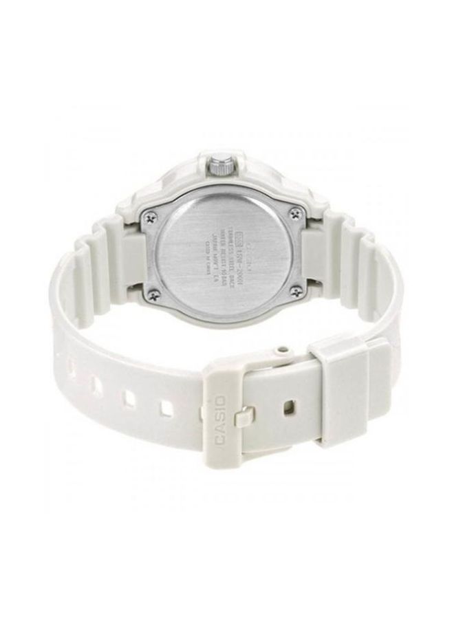 CASIO Women's Water Resistant Analog Watch LRW-200H-1E - 34 mm - White - Image 2