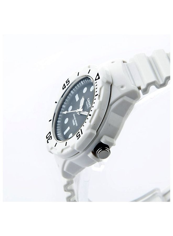 CASIO Women's Water Resistant Analog Watch LRW-200H-1E - 34 mm - White - Image 3