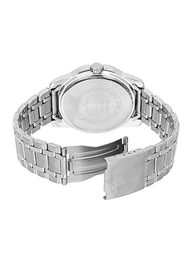 CASIO Men's Enticer Analog Watch MTP-1314D-1A - 45 mm - Silver - Image 2