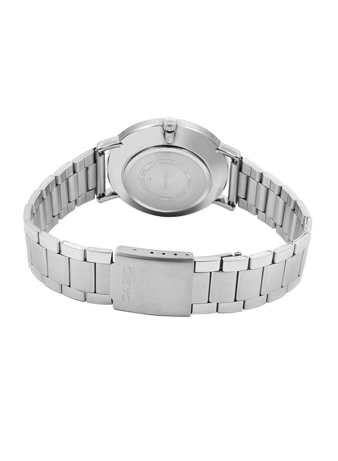 CASIO Men's Dress Timepiece Analog Watch MTP-VT01D-2B - 46 mm - Silver - Image 2