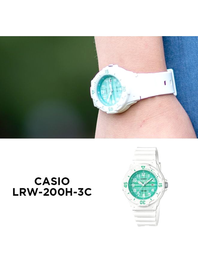 CASIO Women's Youth Series Analog Watch LRW-200H-3CVDF - Image 4
