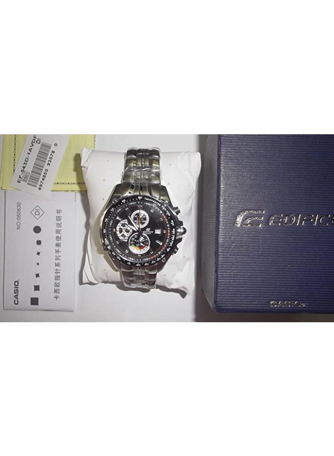 كاسيو ساعة كرونوغراف إيديفايس طراز EF-543D-1AVDF للرجال - Image 5