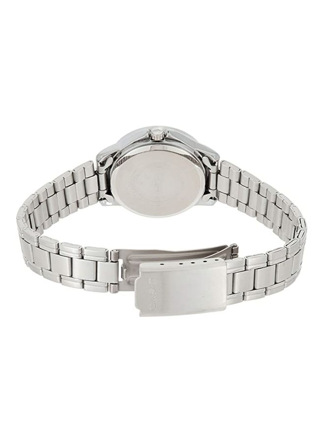 CASIO Women's Dress Analog Watch LTP-V004D-7B - 30 mm - Silver - Image 2