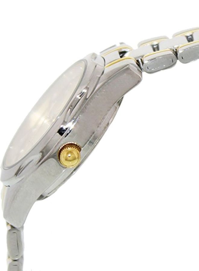 CASIO Women's Water Resistant Analog Watch LTP-1275SG-9A - 26 mm - Silver/Gold - Image 3