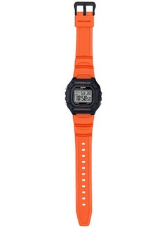 CASIO Boys' Youth Series Digital Watch W-218H-4B2V - 43 mm - Orange  - Image 5