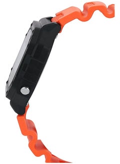 CASIO Boys' Youth Series Digital Watch W-218H-4B2V - 43 mm - Orange  - Image 3