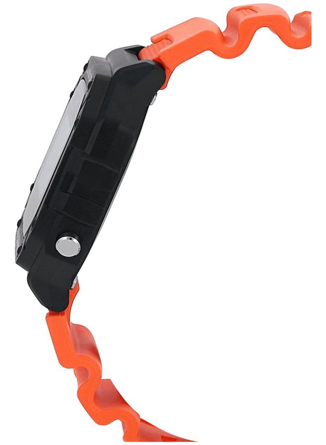 CASIO Boys' Youth Series Digital Watch W-218H-4B2V - 43 mm - Orange  - Image 3