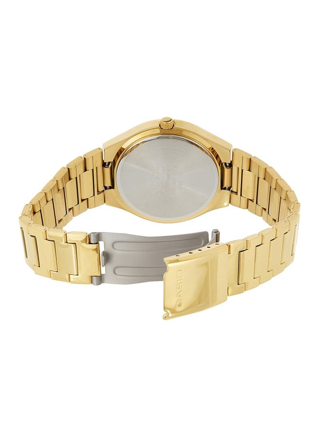CASIO Men's Enticer Analog Watch MTP-1170N-7A - 41 mm - Gold - Image 2