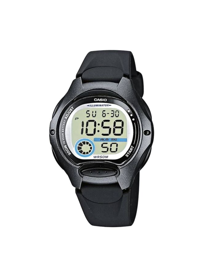 CASIO Men's Youth Series Water Resistant Digital Watch LW-200-1BV - 35 mm - Black - Image 1