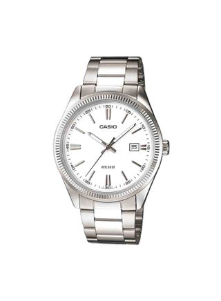 Men's Enticer Analog Watch MTP-1302D-7A1V - 44 mm - Silver - v1599905910/N12892811A_1